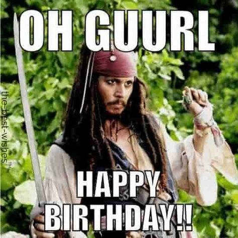 Jack Sparrow Happy Birthday Meme