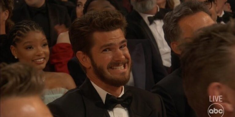 Andrew Garfield Oscars Meme