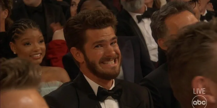 Andrew Garfield Oscars Meme