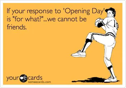 Baseball Opening Day Memes