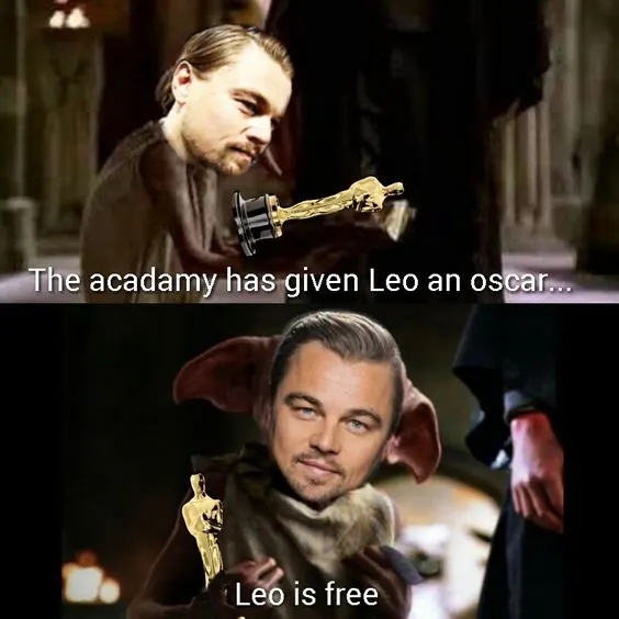 Leonardo DiCaprio Oscars memes