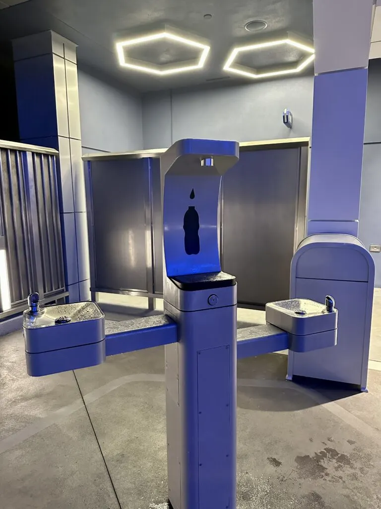 Refillable Water Station at TRON