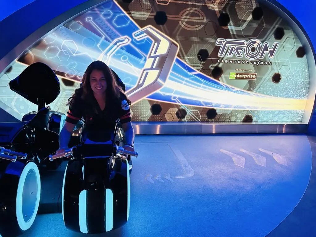 TRON Lightcycle Test Seat