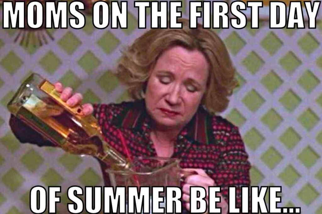 Moms During Summer Break Meme