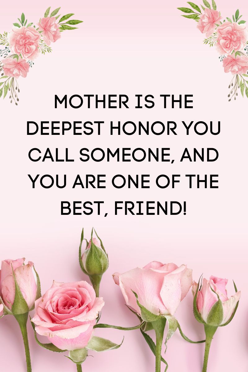 Happy Mothers Day Messages To Friends Mother - Ianthe Constantina