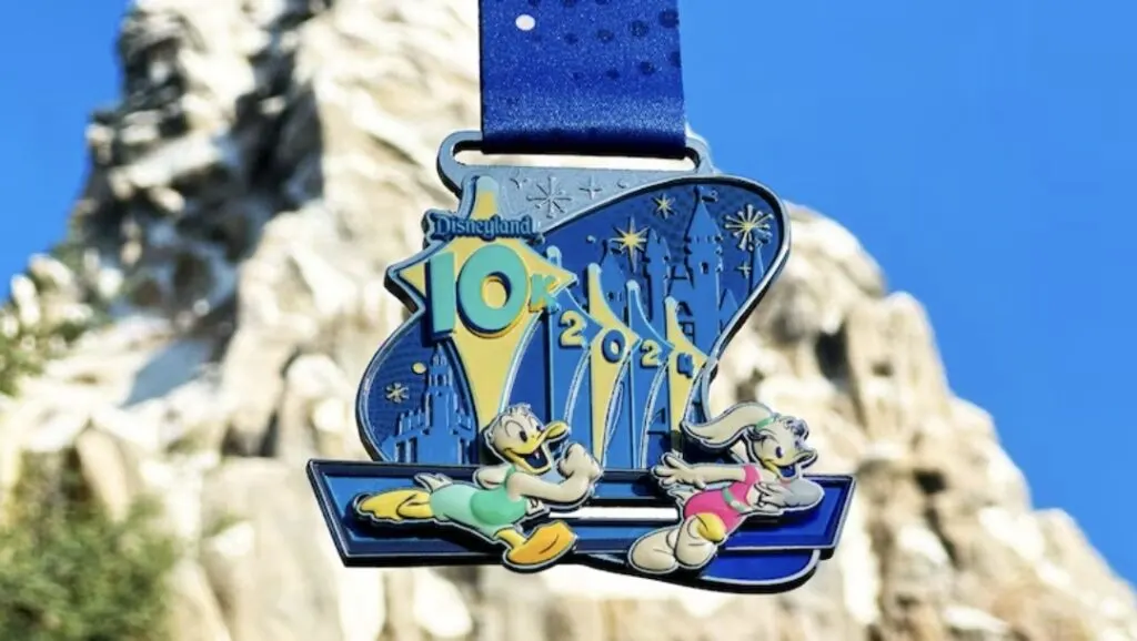 2024 Disneyland 10K Medal