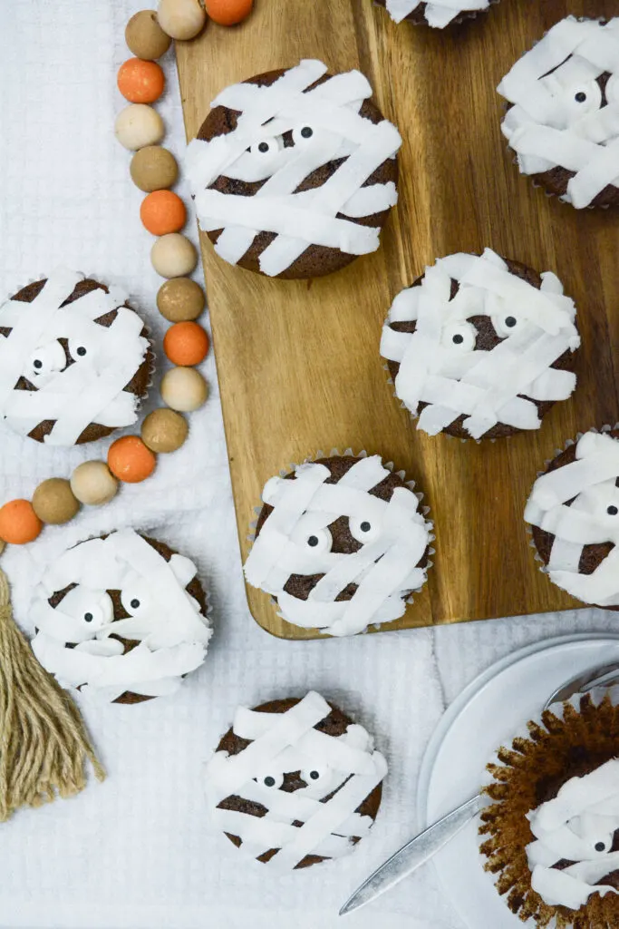 Easy Mummy Cupcake Recipe