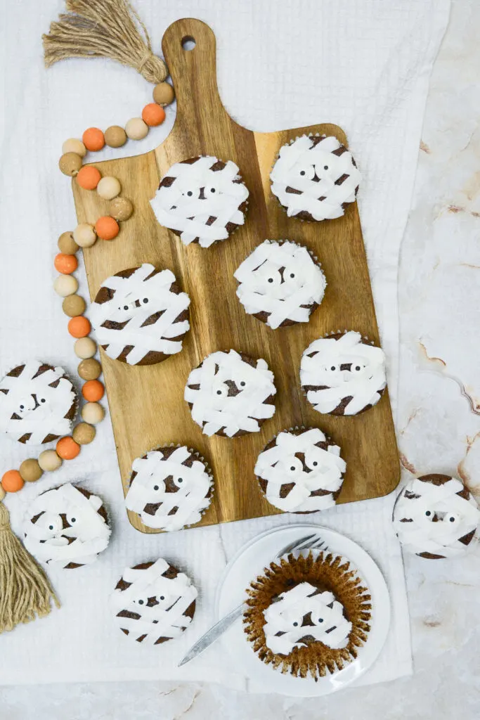 Mummy Cupcake Recipe