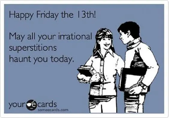 Funny Friday the 13th meme