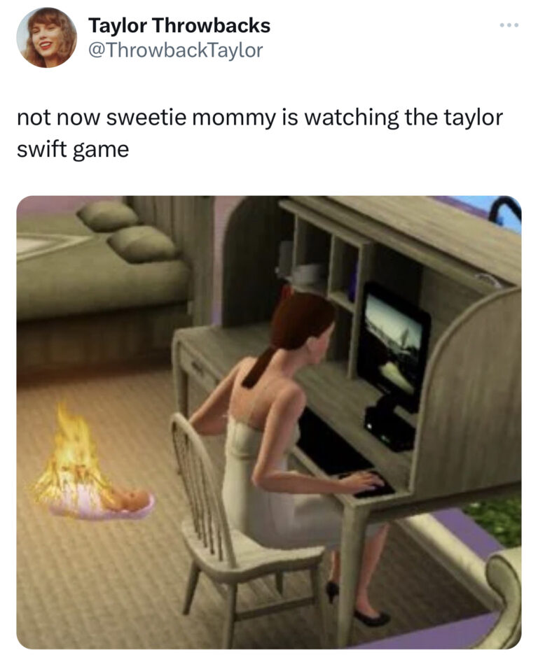 Taylor Swift NFL Meme