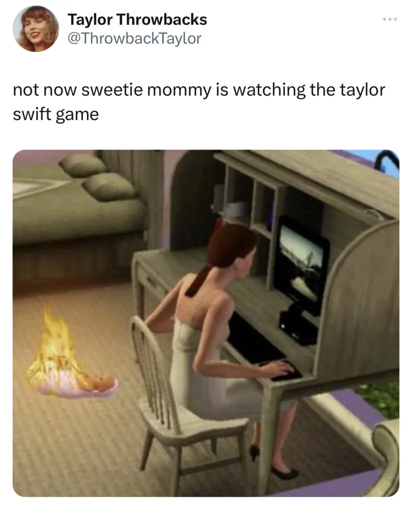 Taylor Swift NFL Meme