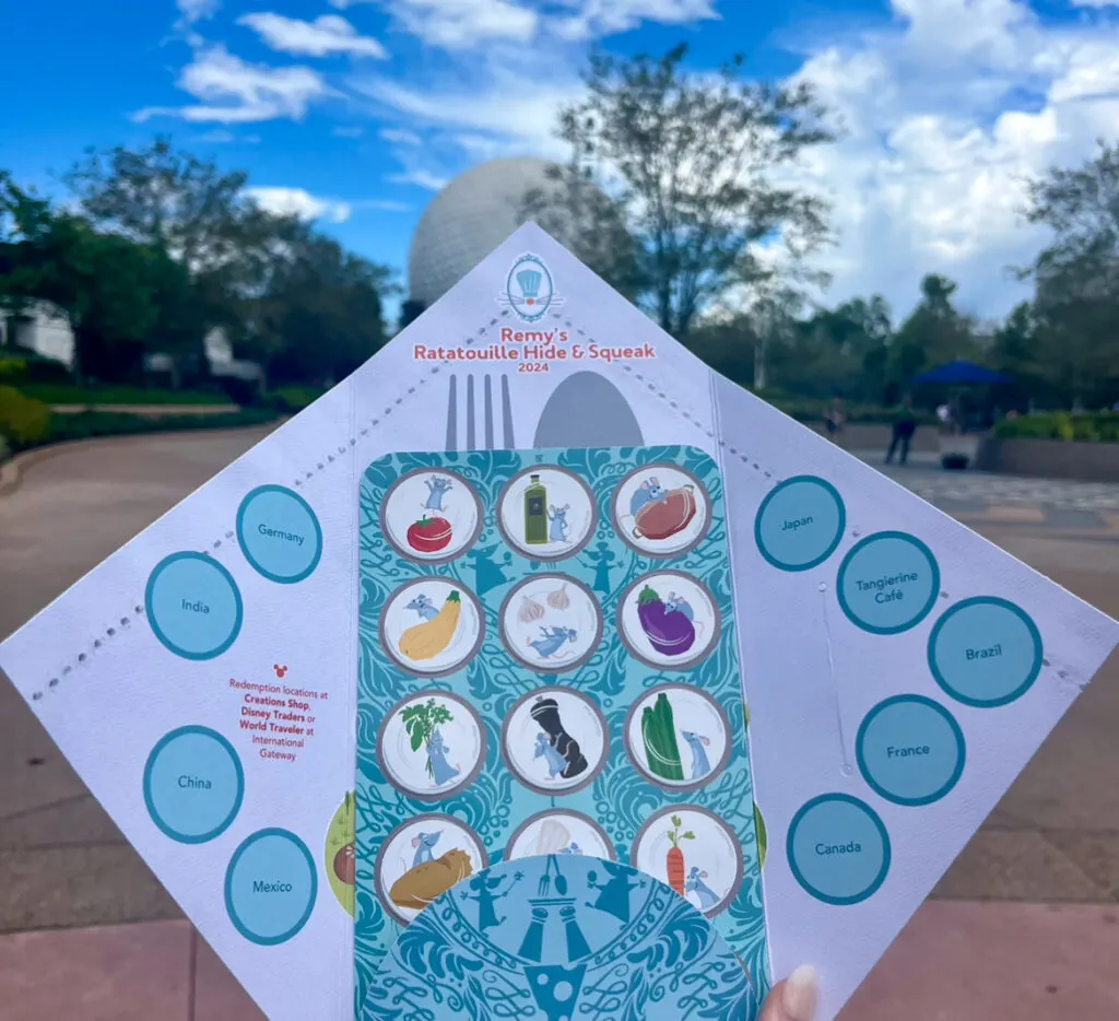 2024 Remy Hide and Squeak Scavenger Hunt Map