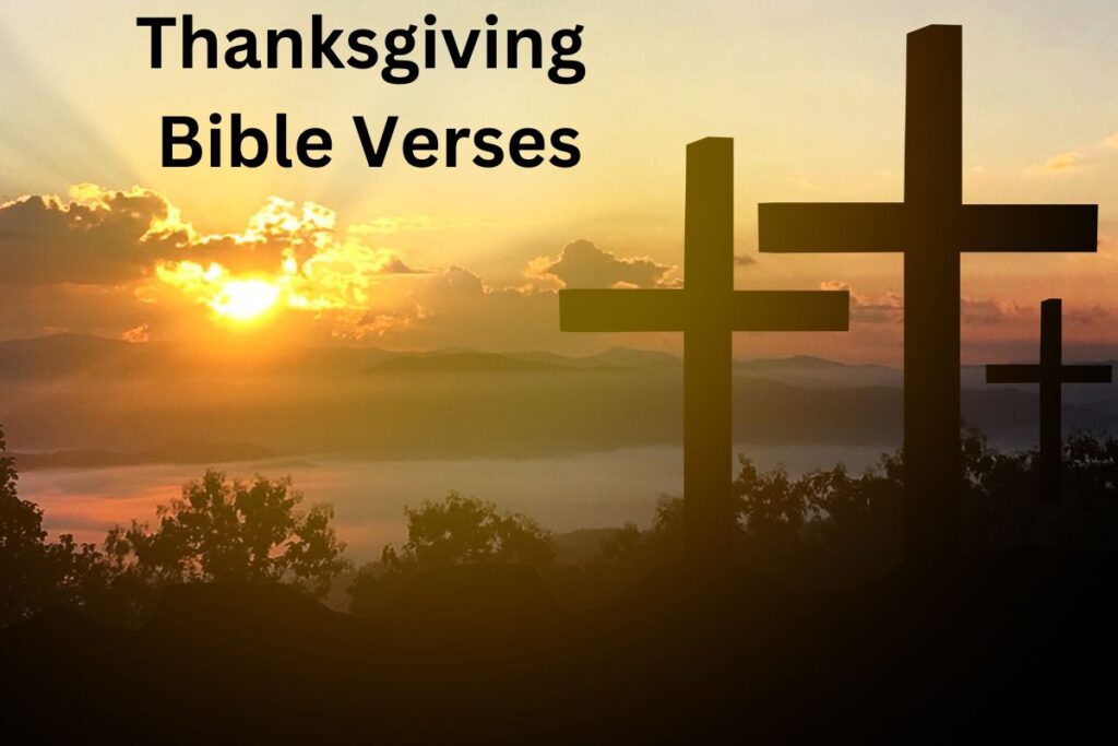 Bible Verses for Thanksgiving