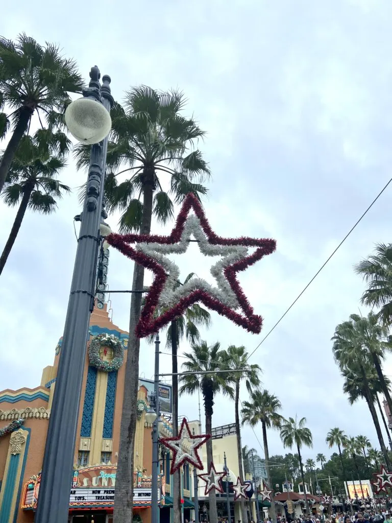 Christmas Decorations Hollywood Studios