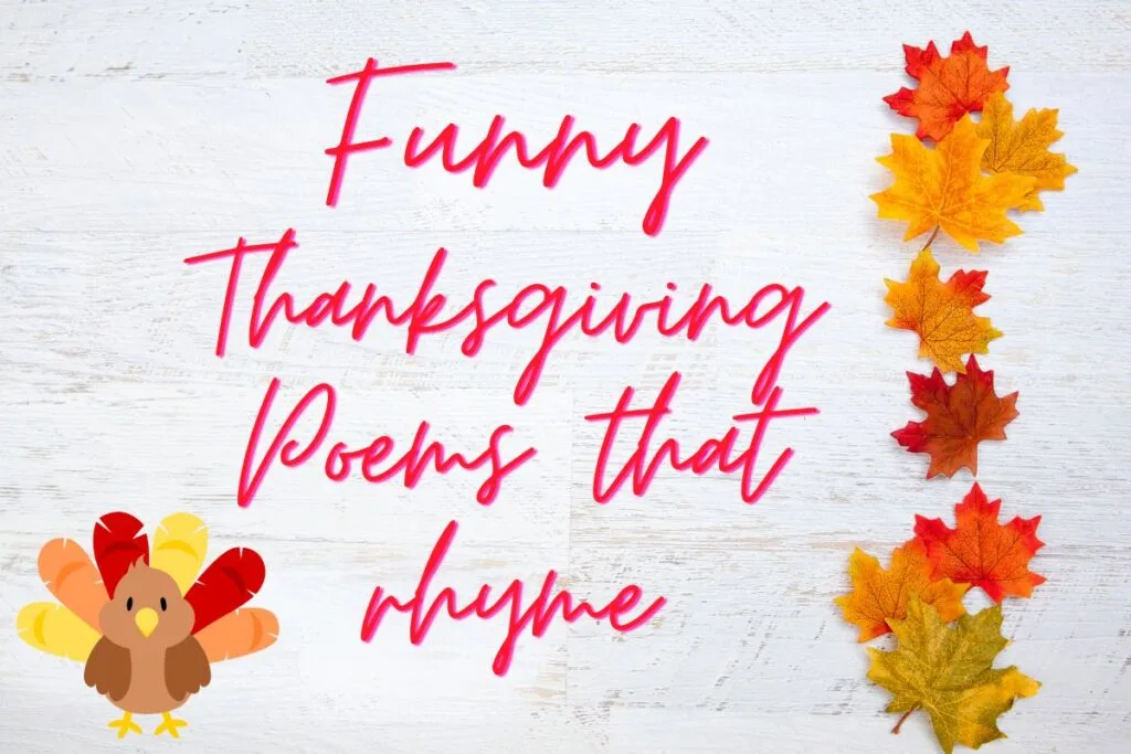 Funny Thanksgiving Poems