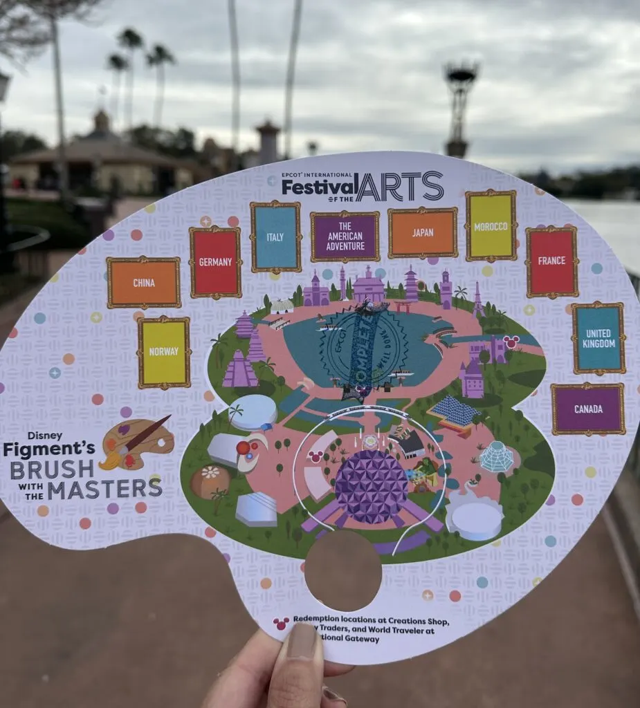 2025 Figment Brush with the Masters map