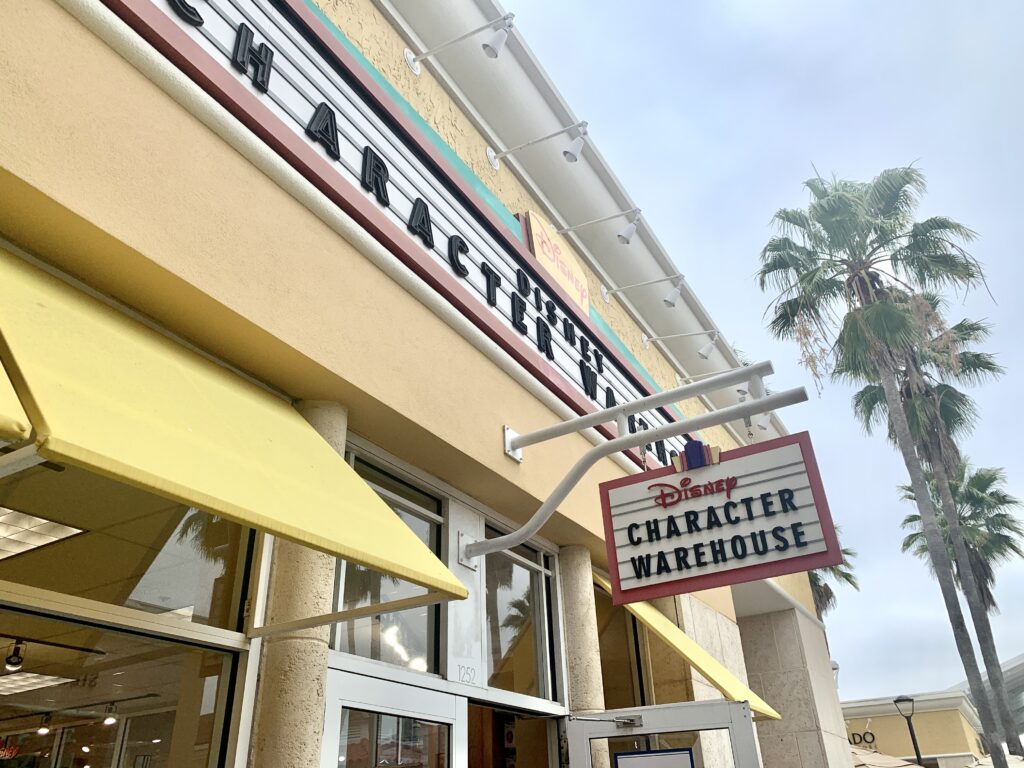 Disney Character Warehouse in Orlando Merchandise