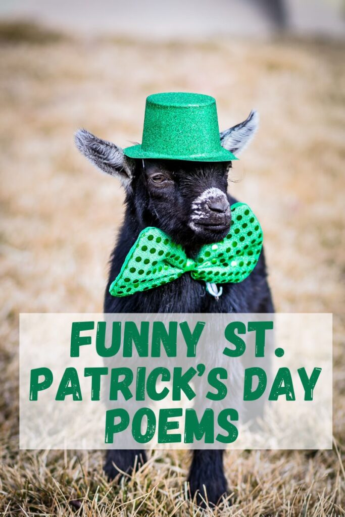 funny st. patrick's day poems