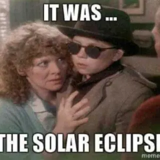 2024 Solar Eclipse Meme