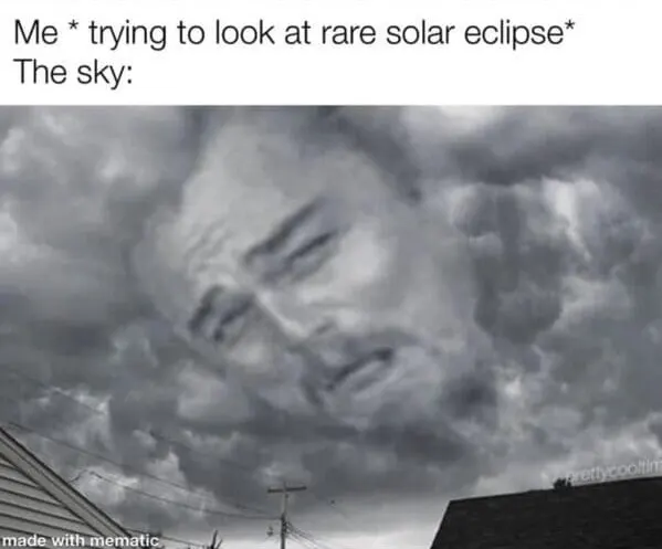 Solar Eclipse Meme