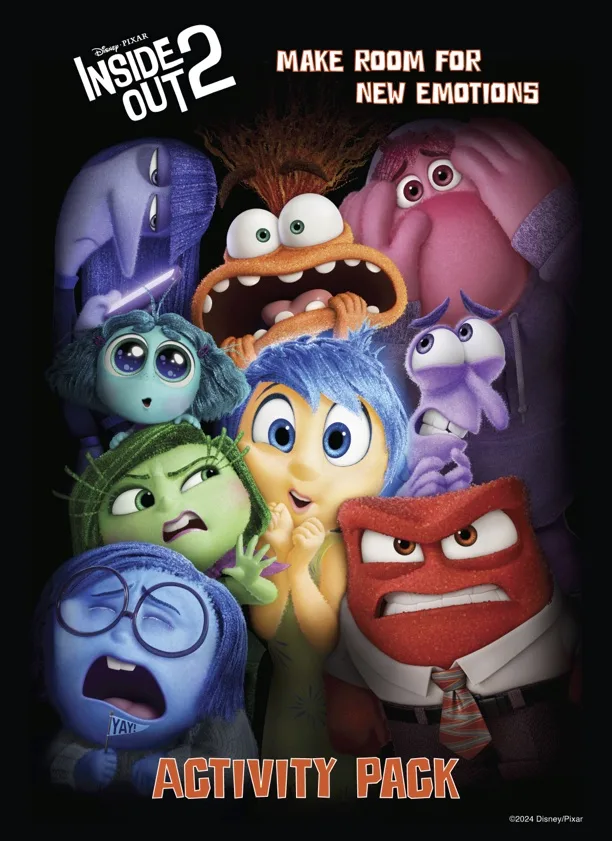 Inside Out 2 Activity Sheets