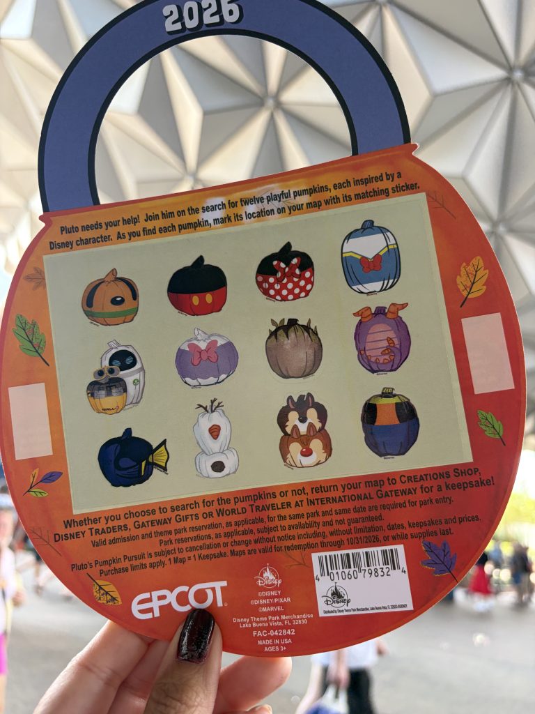 Pluto's Pumpkin Scavenger Hunt Stickers