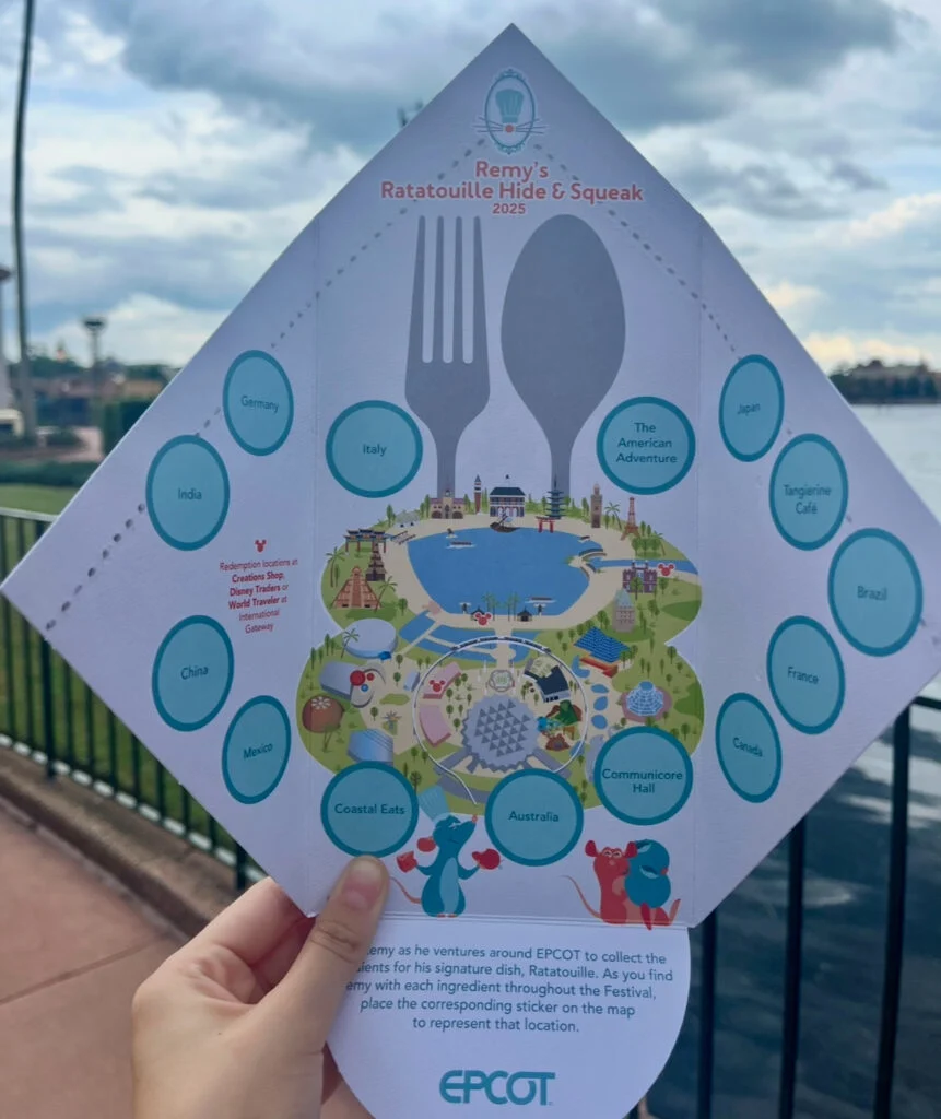 Remy's Scavenger Hunt Map 2025