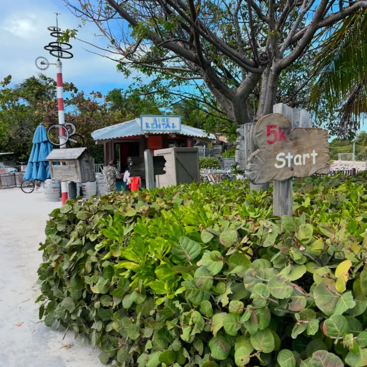 Castaway Cay 5k Start Line