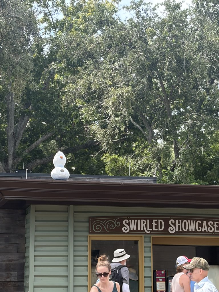 Where to find Olaf pumpkin in Pluto's Pumpkin Pursuit