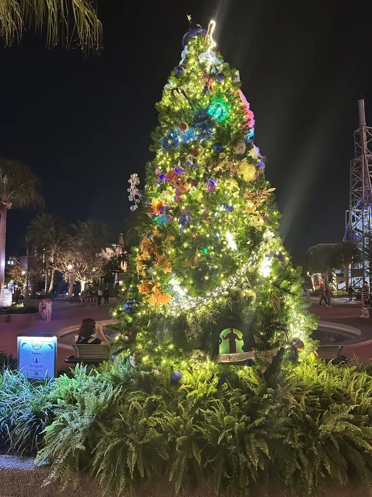 Fantasia Tree Disney Springs Christmas Tree Stroll