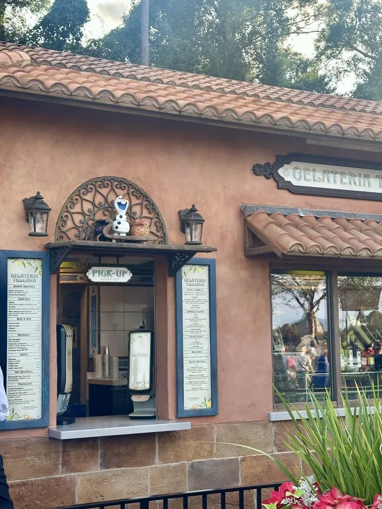 Where to find Olaf in Italy