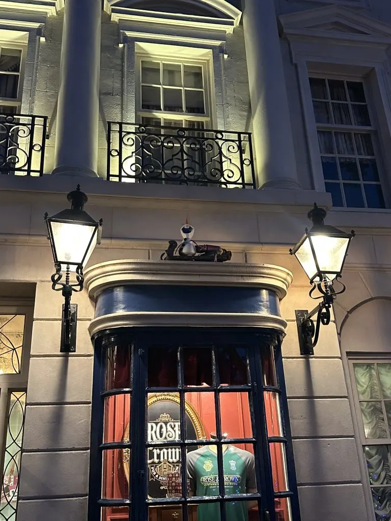 Where to find Olaf in UK Pavilion