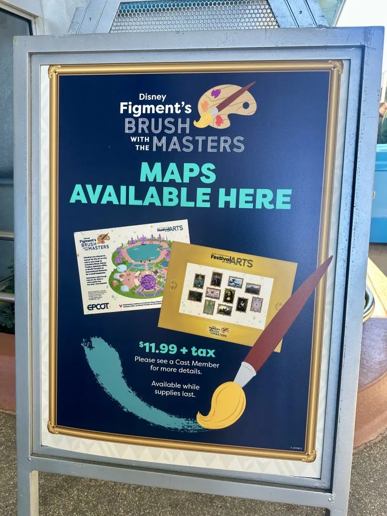 2026 Figment Brush with the Masters map locations