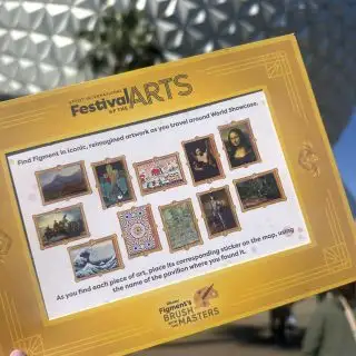 Map of all the answers to Figment Brush With the Masters 2026