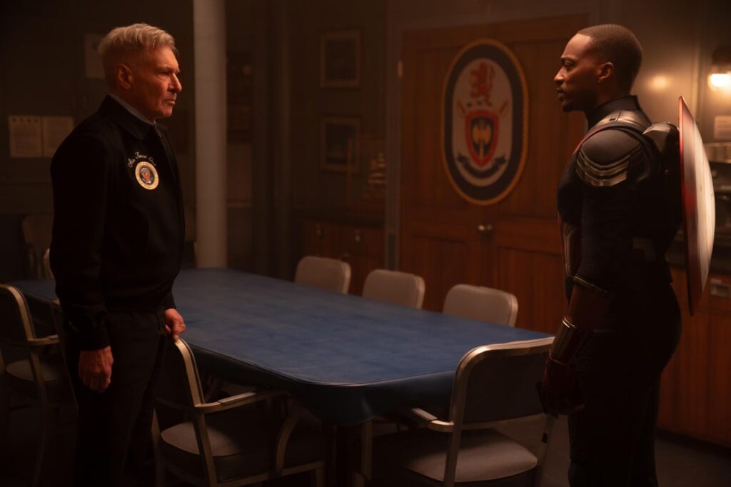 when to use bathroom during captain america brave new world