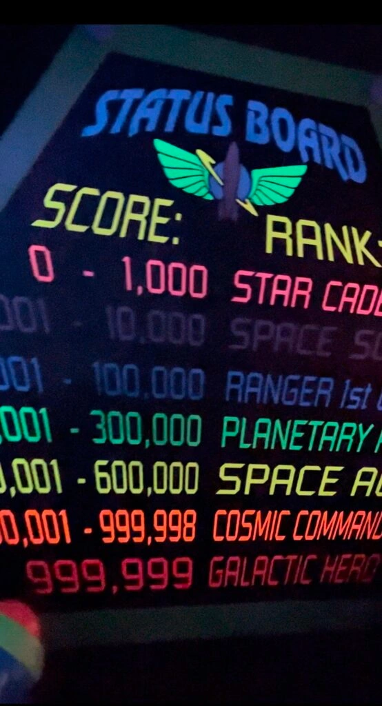 Buzz Lightyear Scoreboard