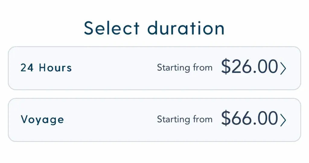 Discounted Disney Cruise wifi