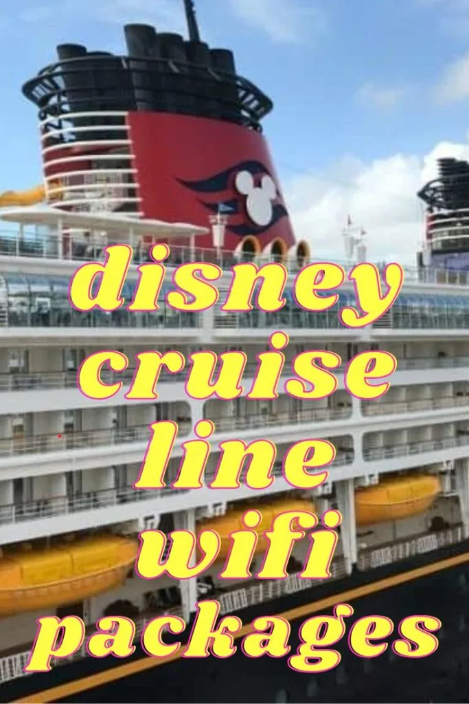 Disney Cruise Wifi Packages