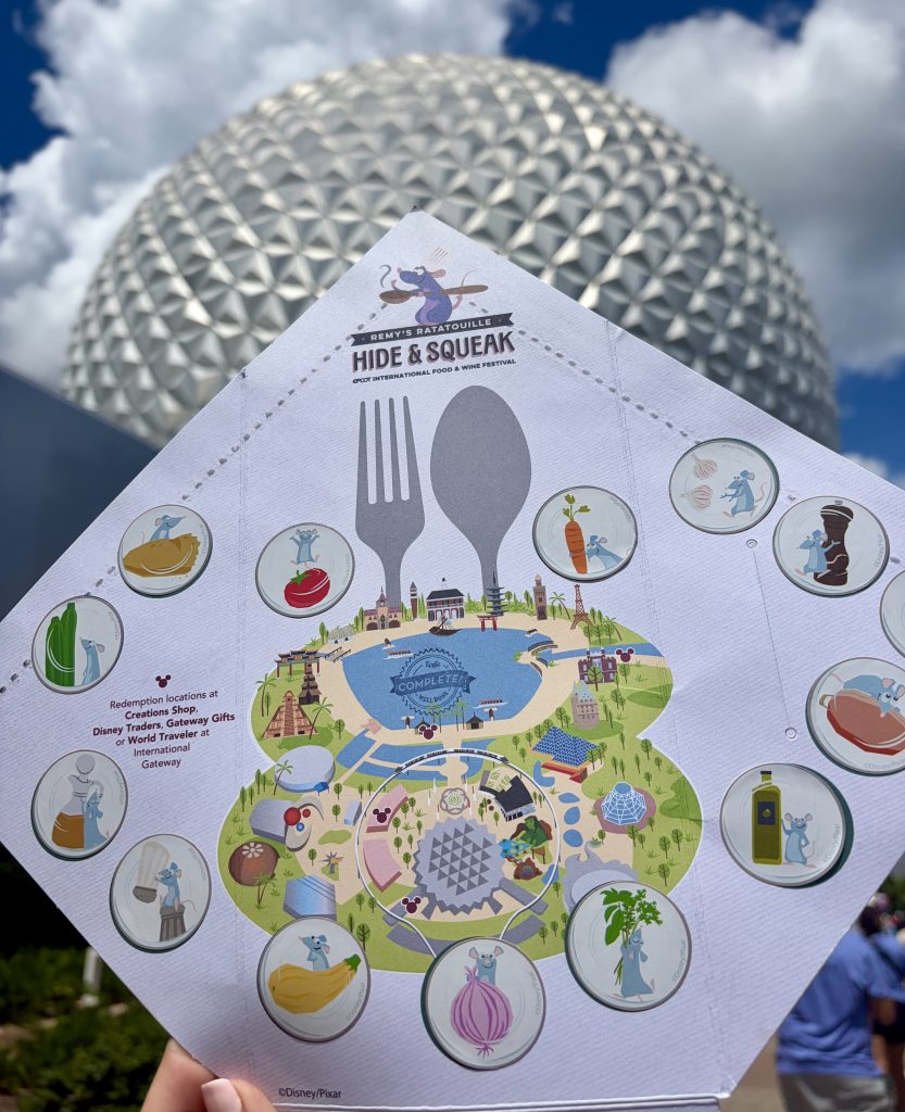 2026 Remy's Ratatouille Hide and Squeak Map Answers