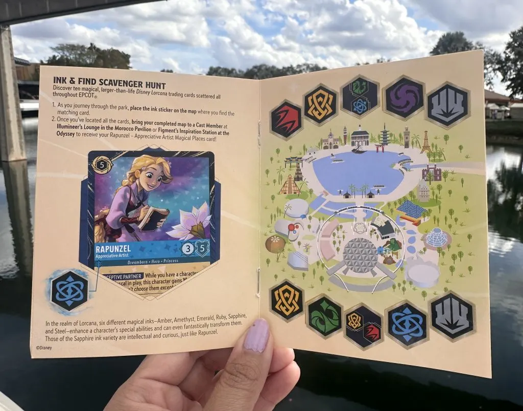 Answers to Lorcana Ink & Find Scavenger Hunt