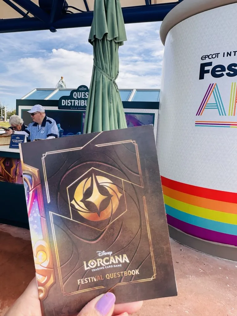 Where to get free Lorcana cards EPCOT